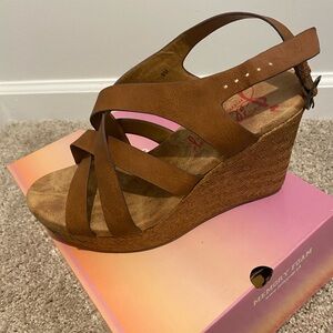 Wedge Sandals *never worn*